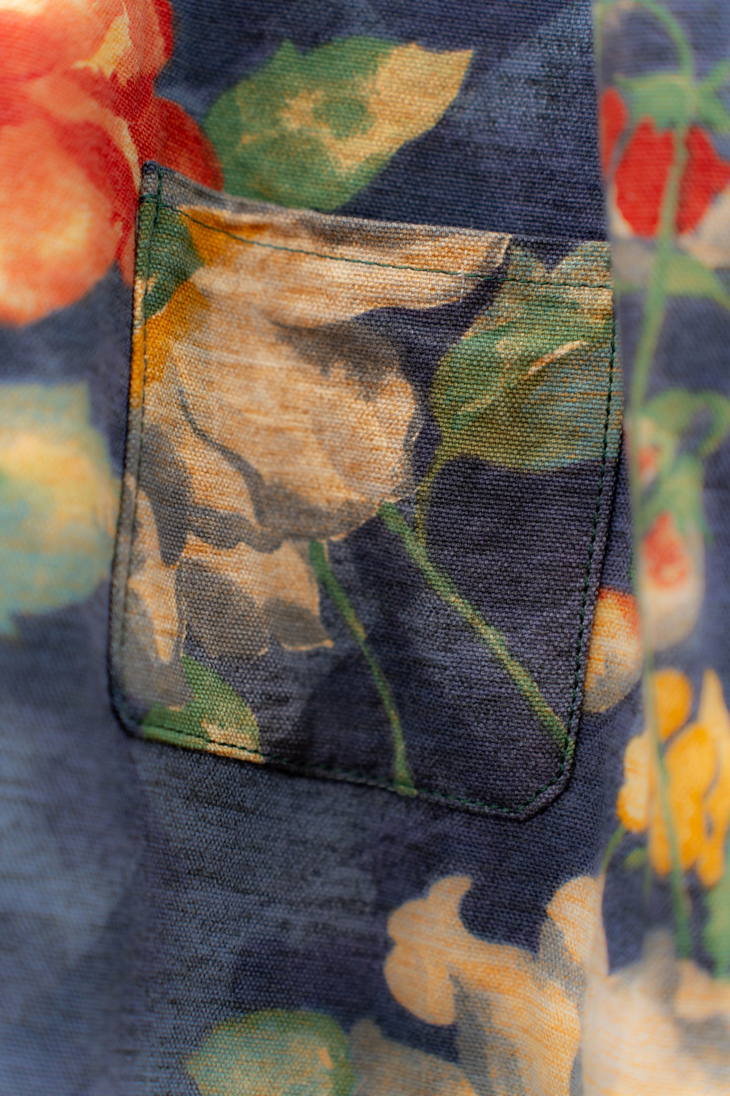 The "Midnight Garden" Utility Skirt