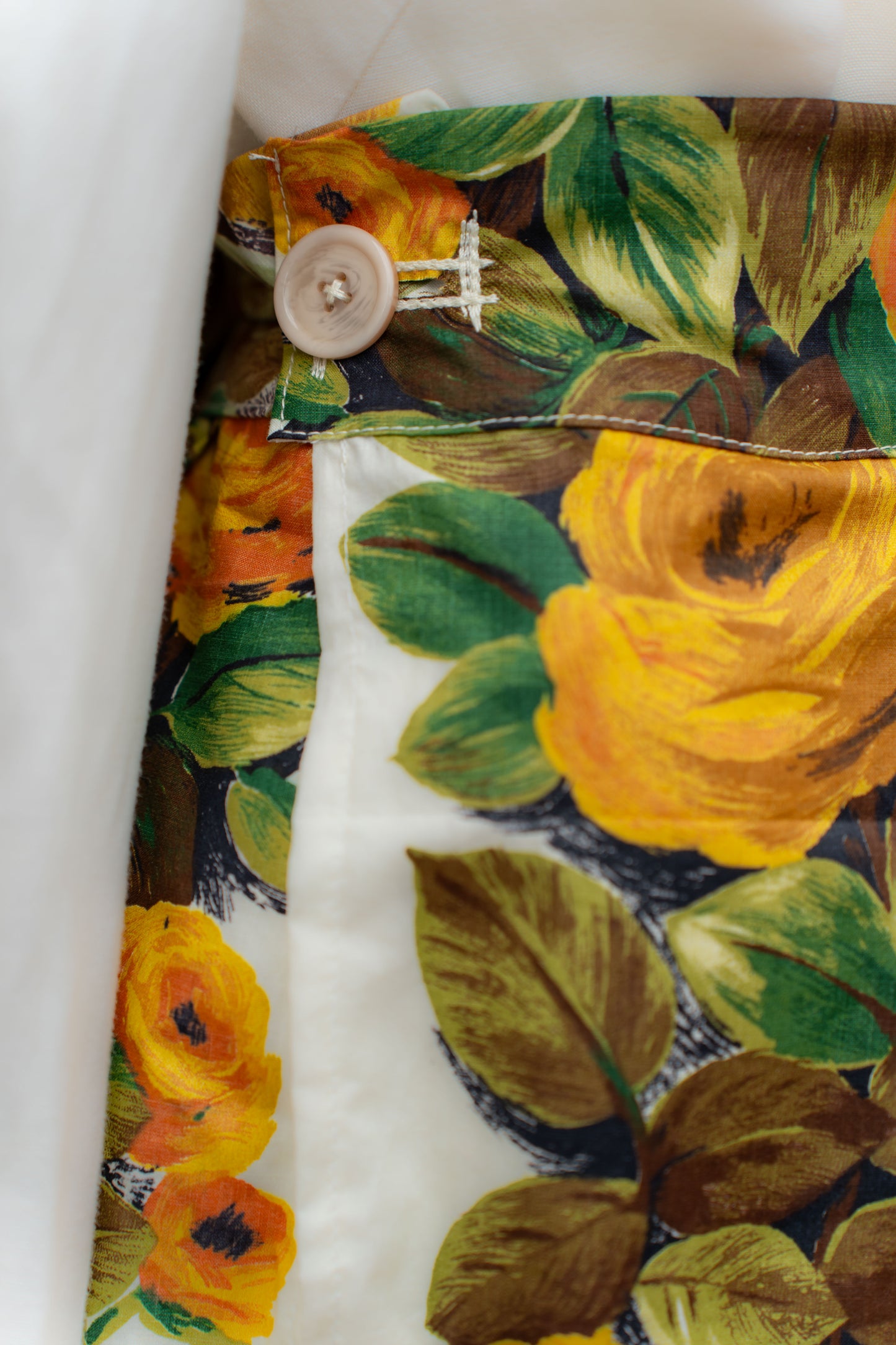 The Monet Garden Jacquard Skirt | Pleated Floral Midi