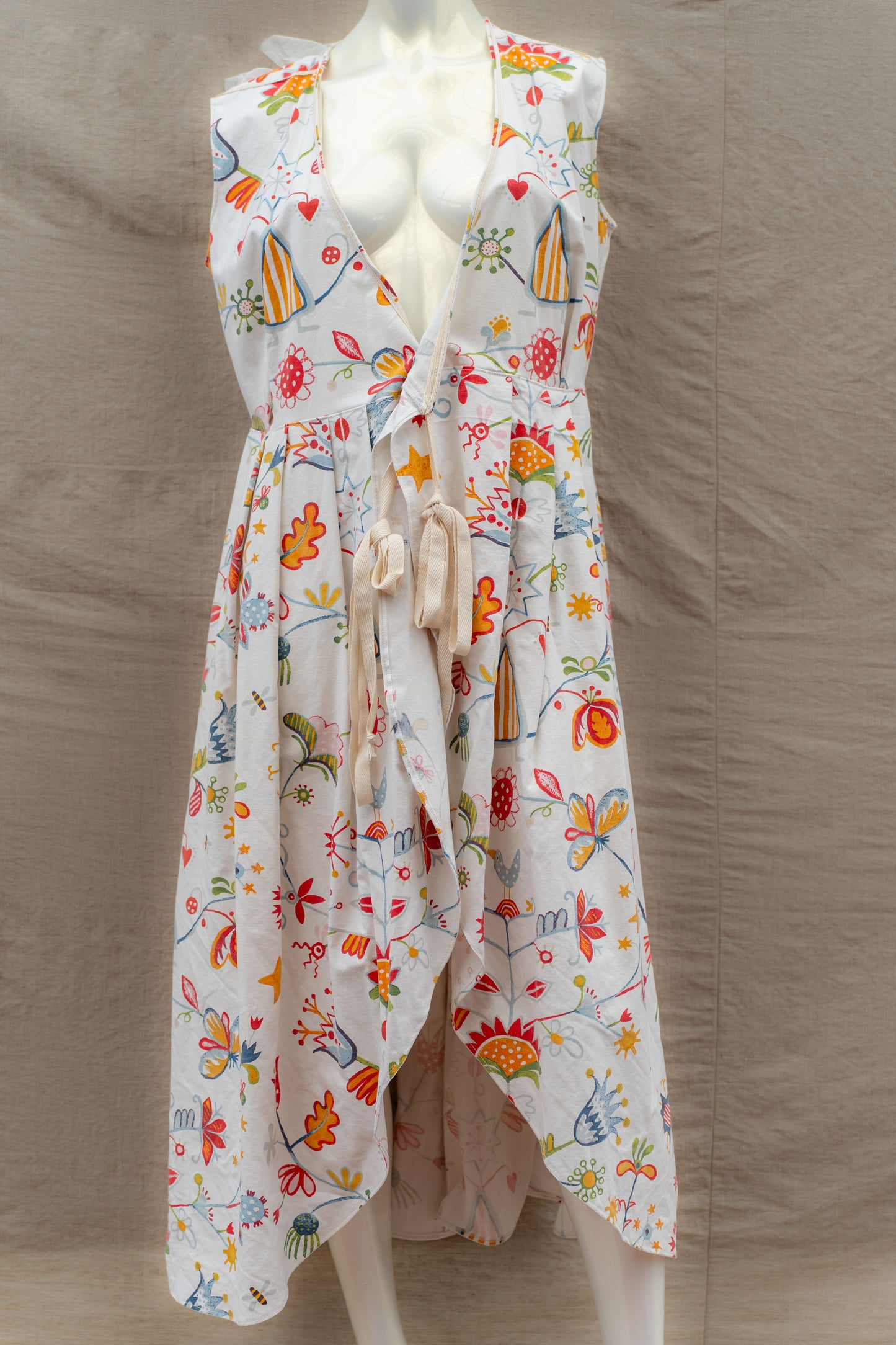"Summer Carnival" Wrap Dress