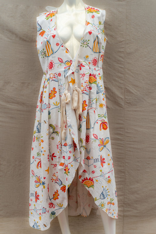"Summer Carnival" Wrap Dress