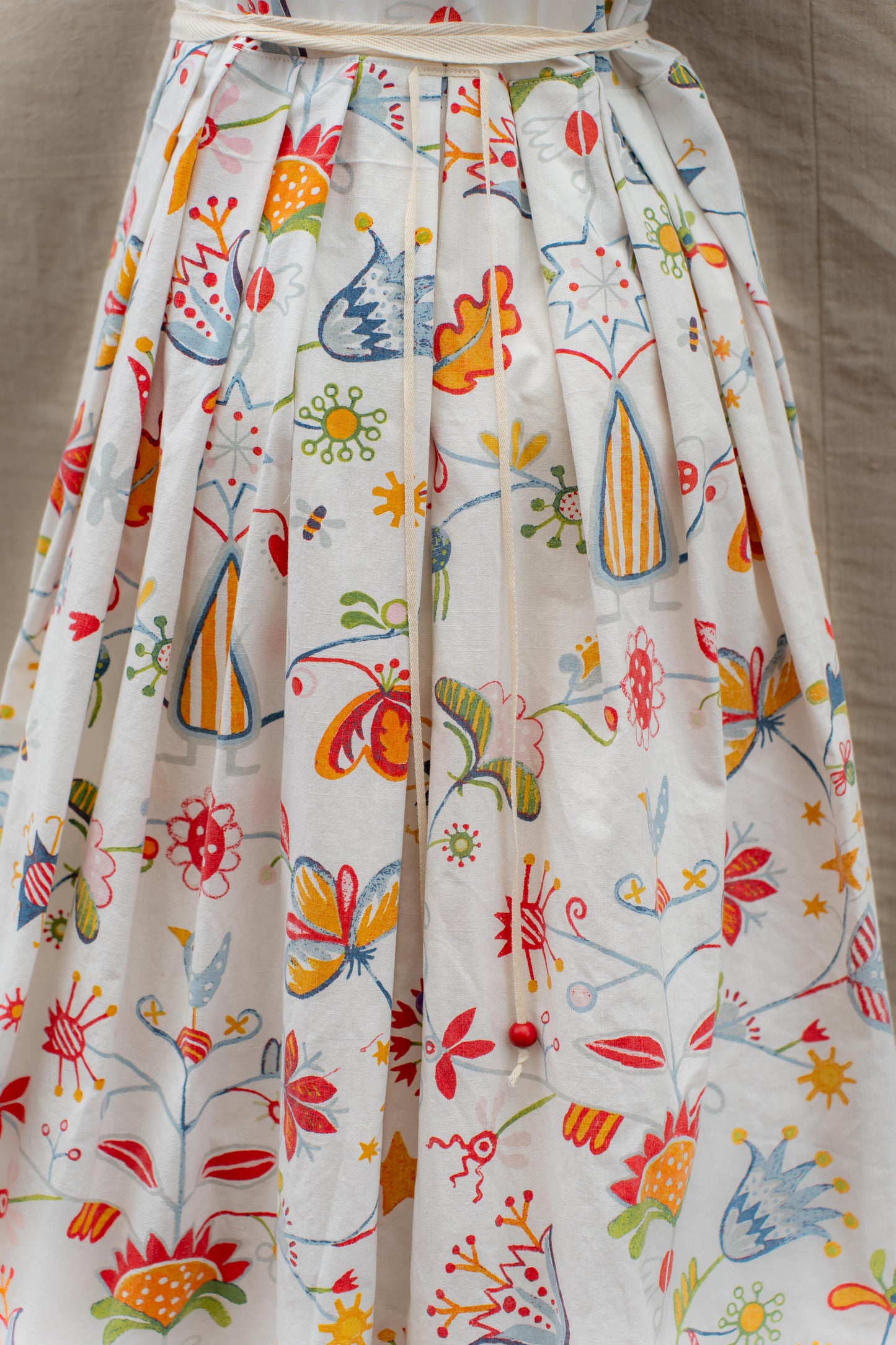 "Summer Carnival" Wrap Dress