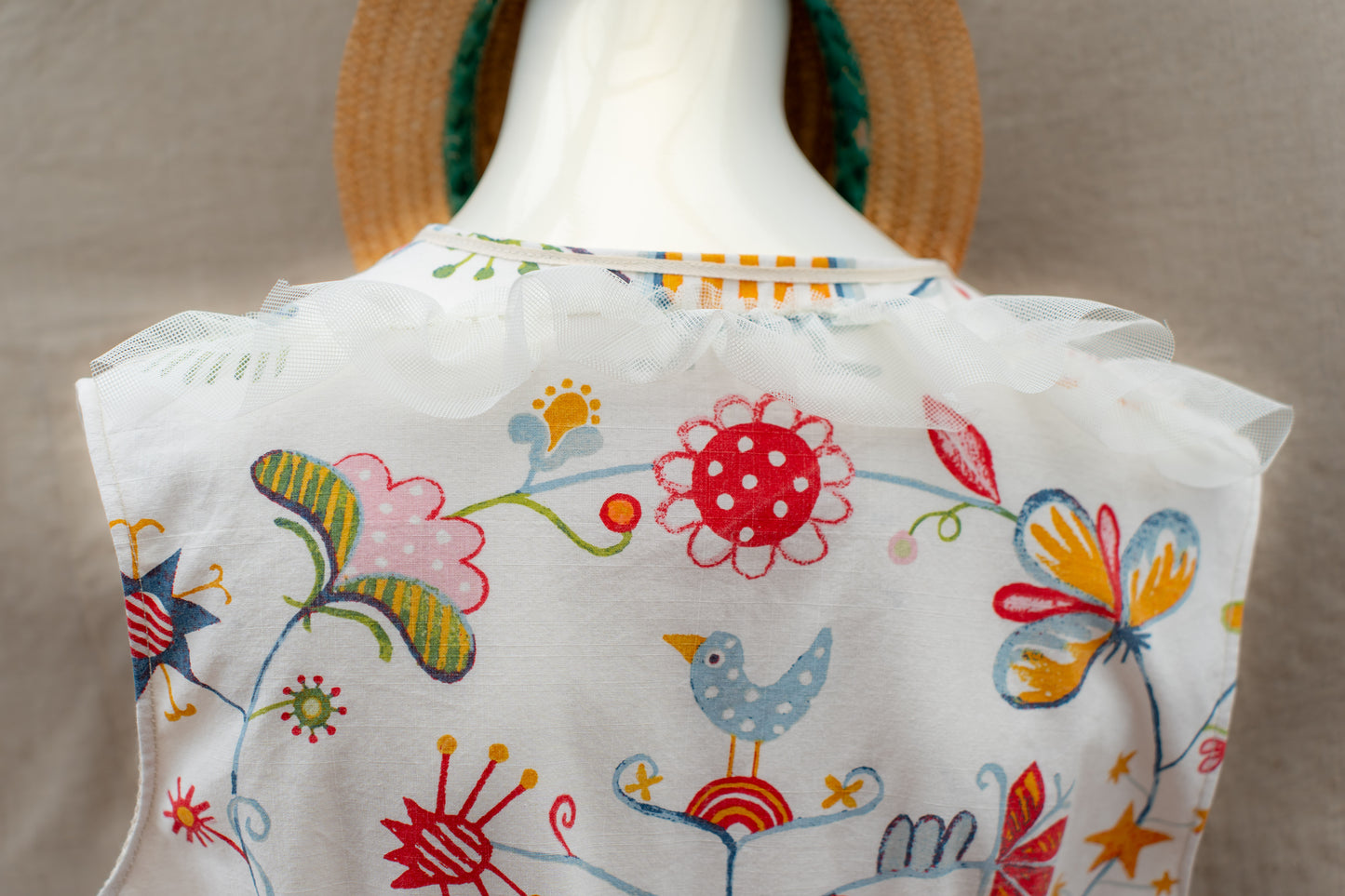 "Summer Carnival" Wrap Dress